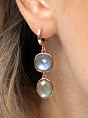 Aphrodite's Rock Earrings, Silver 925