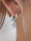 Aurora Hoops, Silver 925