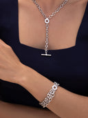 Brizo Bracelet, Rhodium