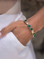 Cat-Eye Bracelet, Green