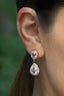 Pear Zircon Earrings