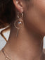 "Catch Me if You Can" Earrings, Shine