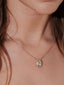 Peach Drop Necklace