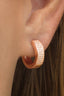 Classic Hoop Earrings, Silver925