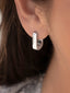 Ear Necessities Earrings, Rhodium