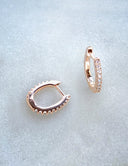 Mini Huggy Hoops, Rose