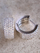 Ice Age Earrings, Silver 925