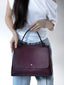 Isola Bella Bag, Real Leather in Burgundy