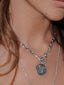 Chakra Necklace, Rhodium