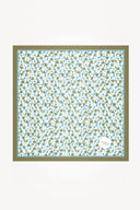 Mosaic Scarf, Light Green 100% Silk