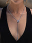 Nighty Necklace, Rhodium
