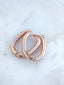 New Links Earrings, Rose