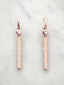 Nighty Earrings, in Rose