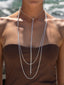 On the Rocks Necklace, White