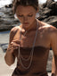 On the Rocks Necklace, White