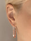 Padlock Earrings, Large, Rose Gold Plated