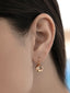 Classica Earrings, Peach