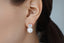 Pearl&Zircon Stud Earrings