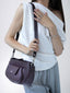 Postino Bag, Real Leather in Burgundy