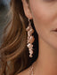 Sea Horse Earrings, in Rose