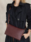 Shoulder Bag, Bordo