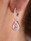 Sparkly Earrings, Silver 925