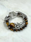 Bouquet Bracelet, in Rhodium