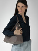 Una Bag, Real Leather in Beige