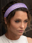 Violet Weave Headband