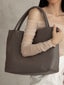 Verona Bag, Real Leather, in Beige
