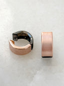 Versatile Earrings, Rose & Black