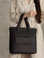 Vicenza Bag, Real Leather in Black