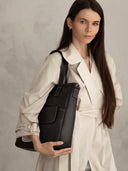 Vicenza leather bags in green, black and burgundy