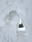 Wave Earrings, in White