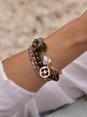 Bouquet Bracelet, in Rose